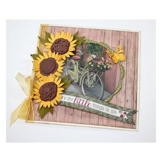 (6002/1222)Cutting & embossing dies Sunflower