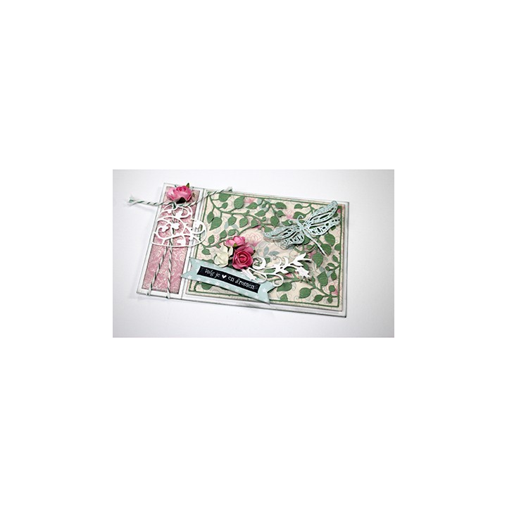 (6002/1300)Cutting, embossing & debossing dies Lovely bellflowers