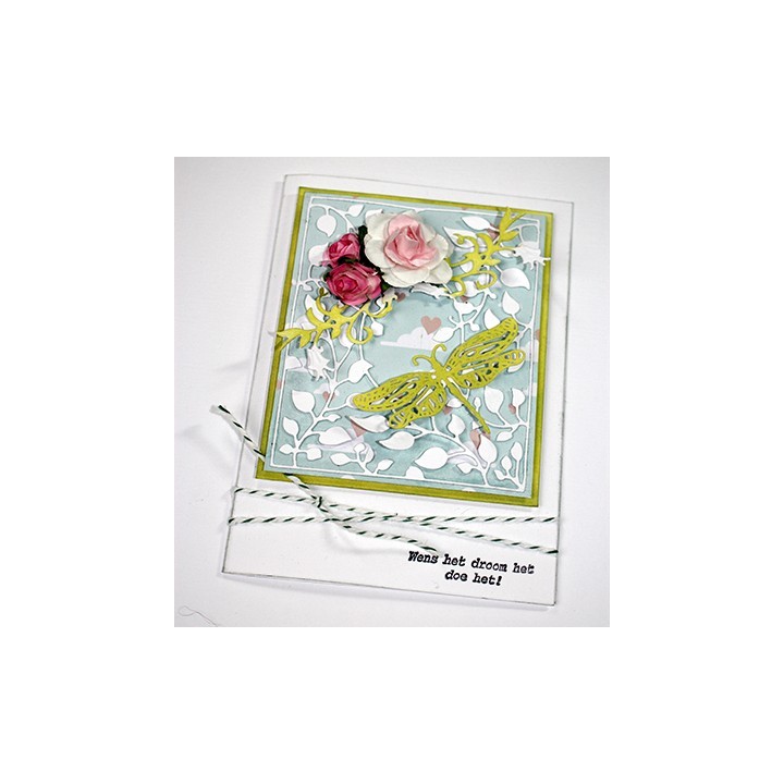 (6002/1300)Cutting, embossing & debossing dies Lovely bellflowers