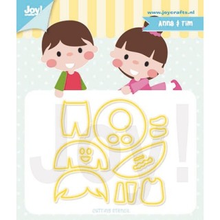 (6002/1320)Cutting dies Anna & Tim