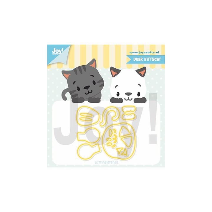 (6002/1321)Cutting dies Dear Kittycat