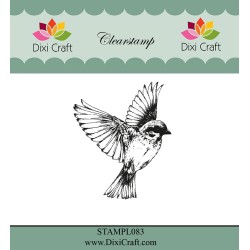 (STAMPL083)Dixi Craft Bird Clear Stamp