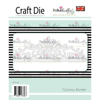 (PD7550)Polkadoodles Glorious Border Die