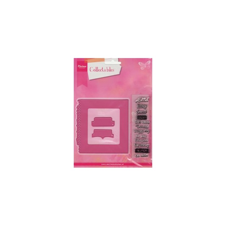(COL1315)Collectables set tab with text UK