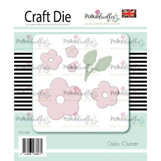 (PD7549)Polkadoodles Daisy Cluster Dies