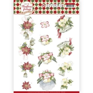 (SB10375)3D Pushout - Precious Marieke - Warm Christmas Feelings - Christmas Bells