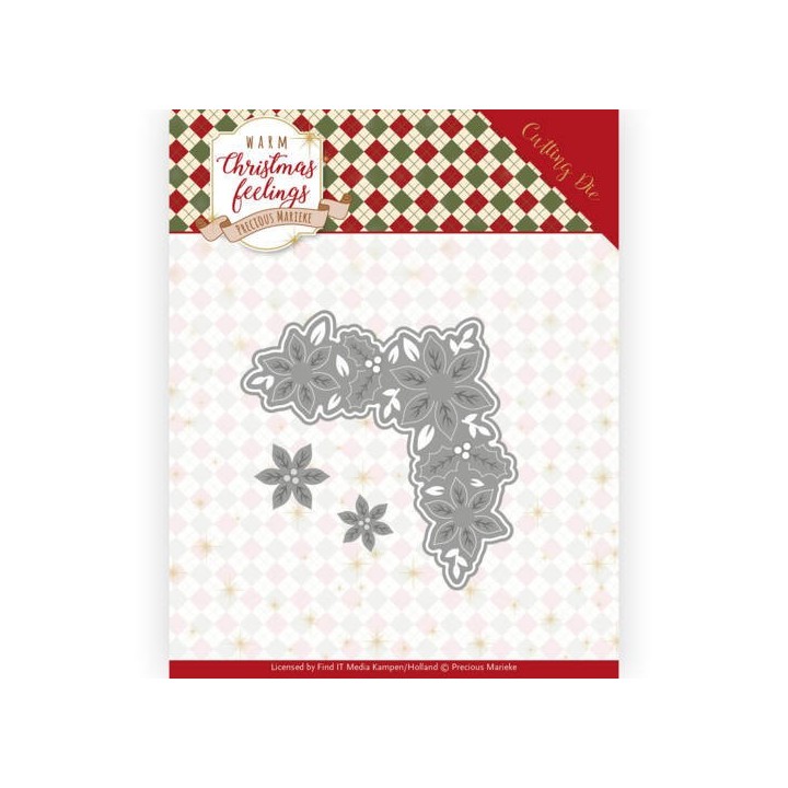 (PM10165)Dies - Precious Marieke - Warm Christmas Feelings - Christmas Corner
