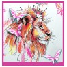 (PI018)Pink Ink Desings Fauna series Lion