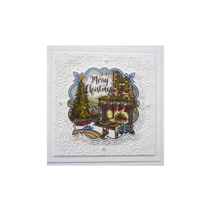 (UMS885)Stamps To Die For - Felicitys's Fireside