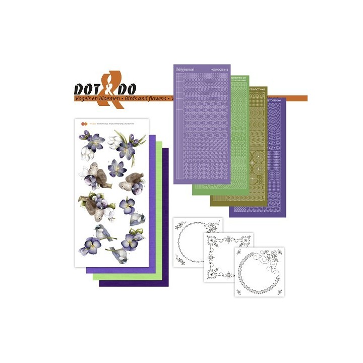 (DODO032)Dot and Do 32 - Vogels en bloemen