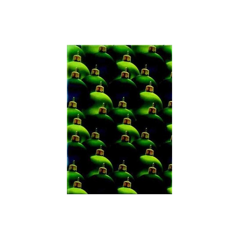 Pergamano vellum Boules de Noël vert(62524)