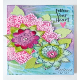 (CS1034)Clear stamp Mandala Mumbai