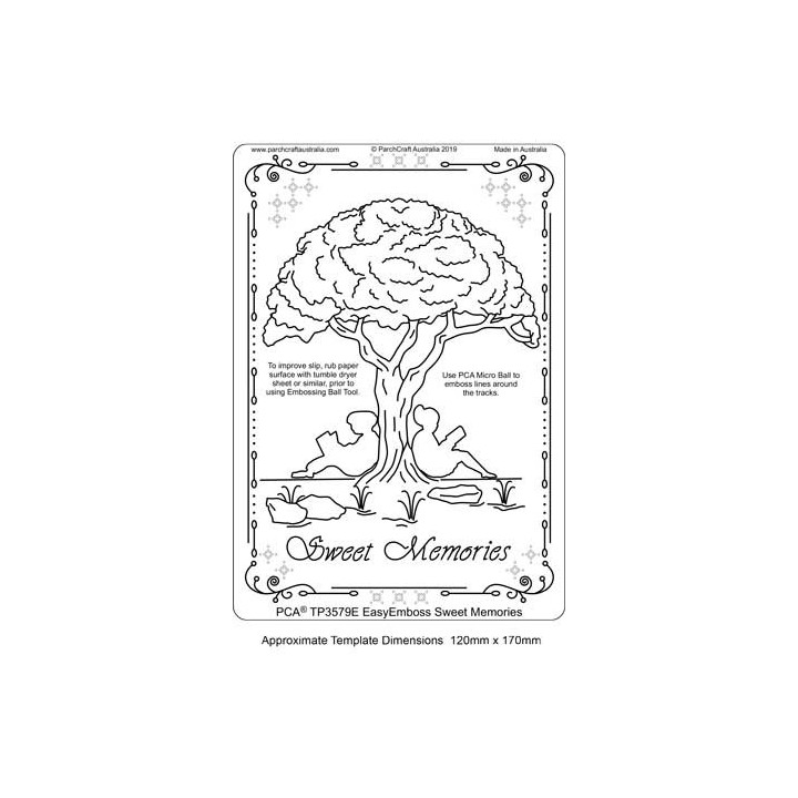(TP3579E)PCA® - EasyEmboss Sweet Memories