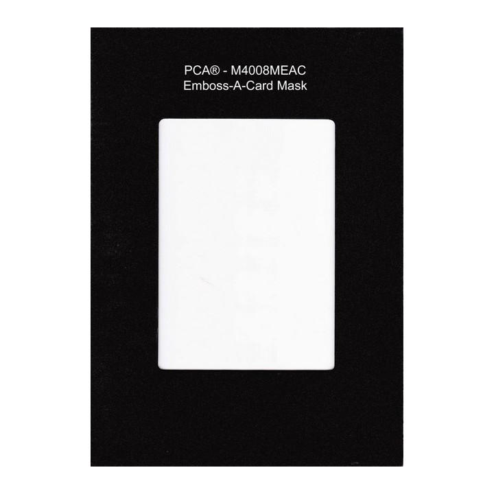 (PCA-M4008MEAC)Emboss-A-Card A4 Light Box MASK
