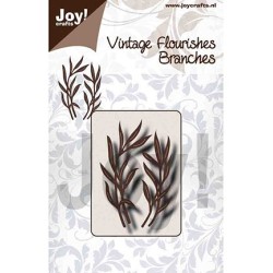 (6003/0095)Cutting dies Vintage flourishes - branches