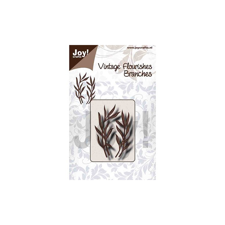(6003/0095)Cutting dies Vintage flourishes - branches