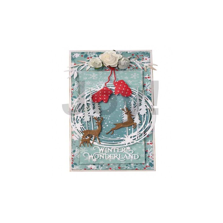 (6003/0095)Cutting dies Vintage flourishes - branches