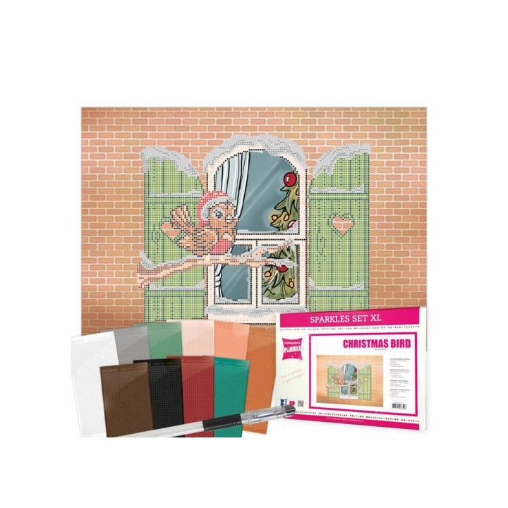 (SPPK10003)Sparkles Set XL Christmas Bird
