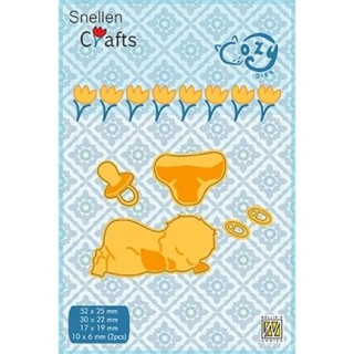 (SCCOD001)Snellen Crafts Cozy dies: Baby