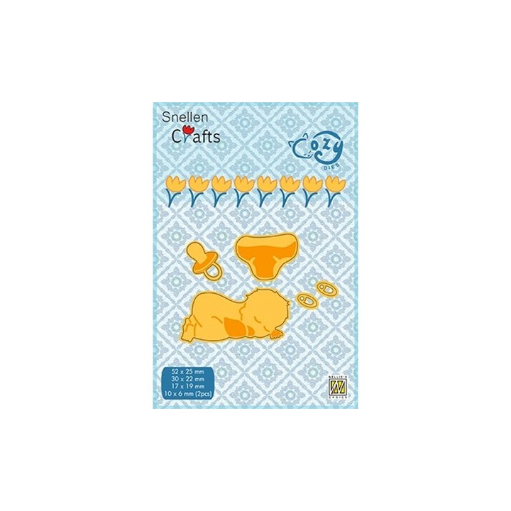 (SCCOD001)Snellen Crafts Cozy dies: Baby