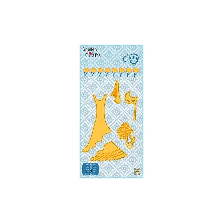 (SCCOD002)Snellen Crafts Cozy dies: Marriage