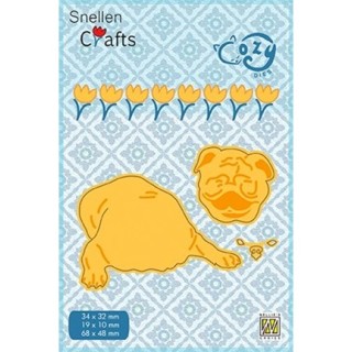 (SCCOD003)Snellen Crafts Cozy dies: Faithful friend