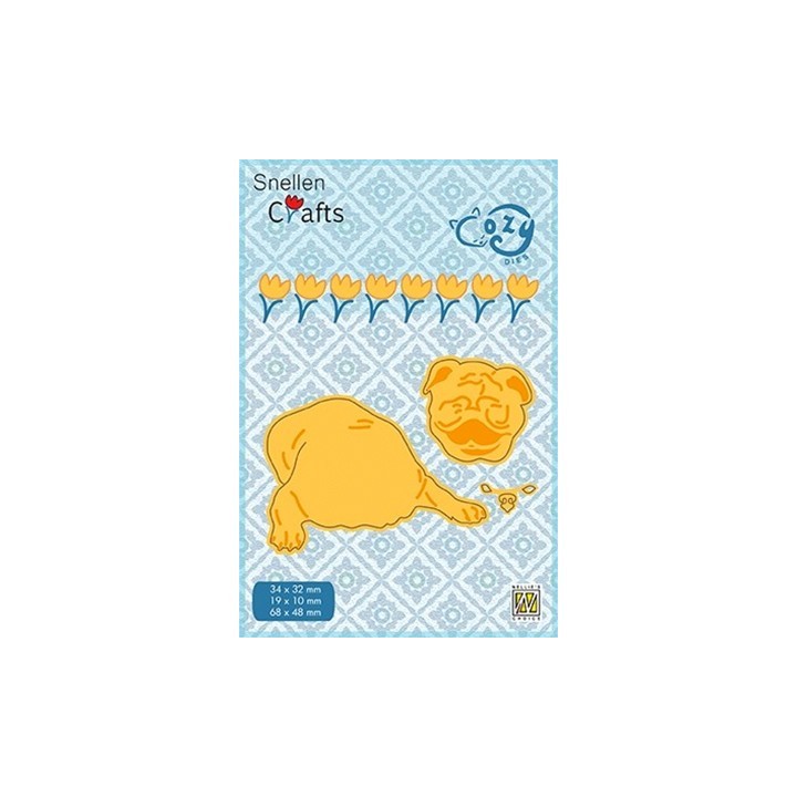 (SCCOD003)Snellen Crafts Cozy dies: Faithful friend