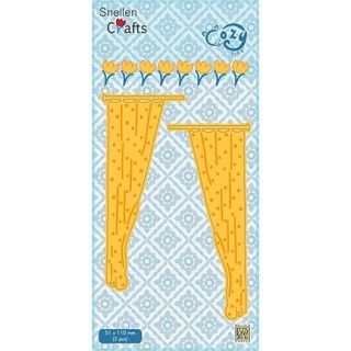 (SCCOD004)Snellen Crafts Cozy dies: Curtains
