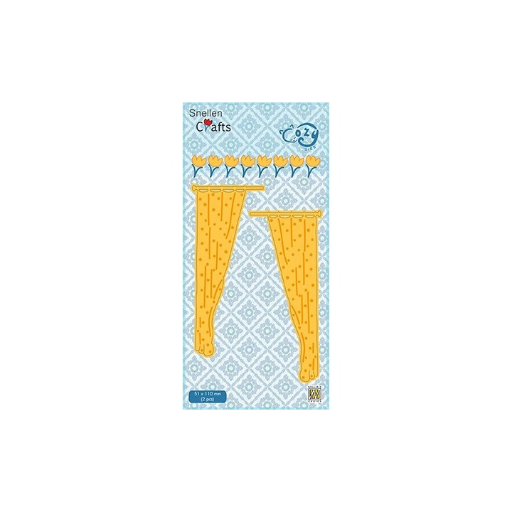 (SCCOD004)Snellen Crafts Cozy dies: Curtains