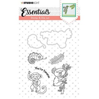 (BASICSDC29)Studio light Stamp & Die Cut Essentials Animals nr 29