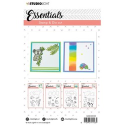 (BASICSDC29)Studio light Stamp & Die Cut Essentials Animals nr 29