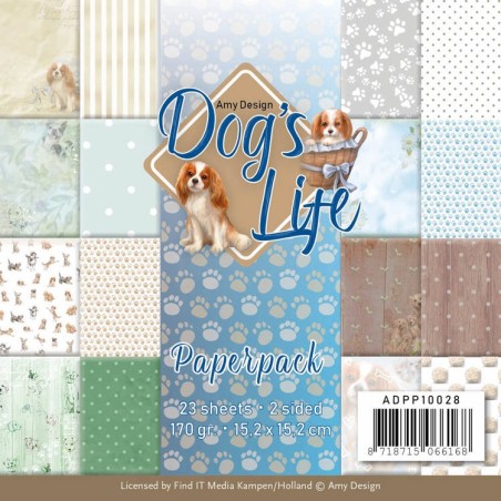 (ADPP10028)Paperpack - Amy Design - Dog's Life