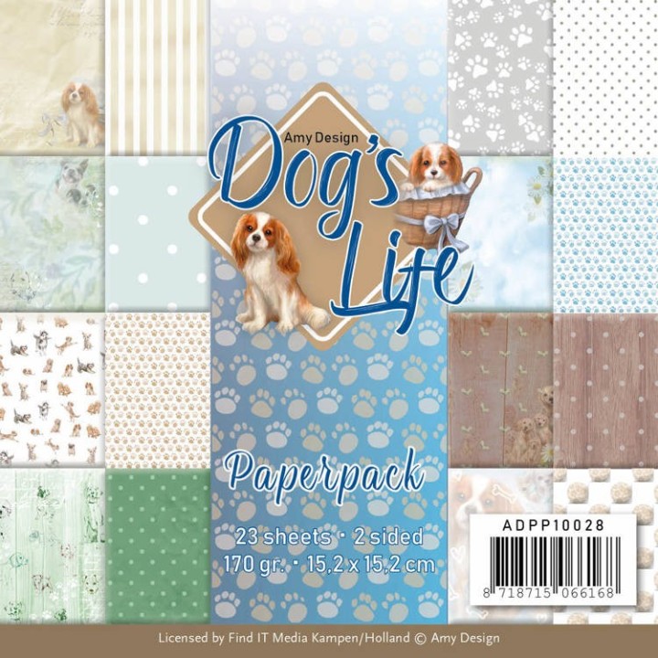 (ADPP10028)Paperpack - Amy Design - Dog's Life