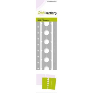 (115633/0710)CraftEmotions Die - ticket perforations