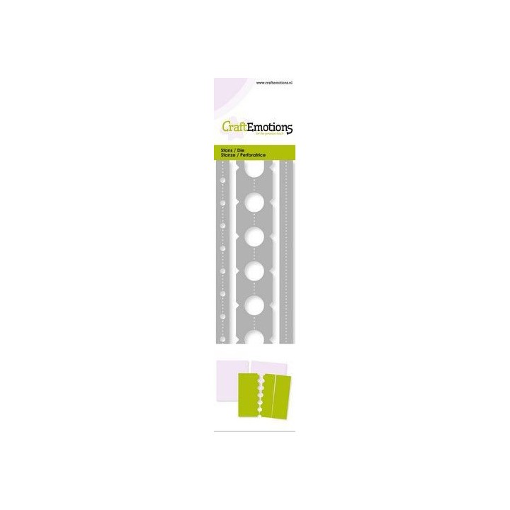 (115633/0710)CraftEmotions Die - ticket perforations