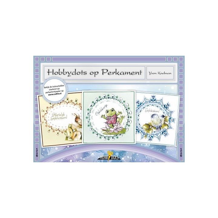 (HD116)Hobbydols 116 - Hobbydots op Perkament