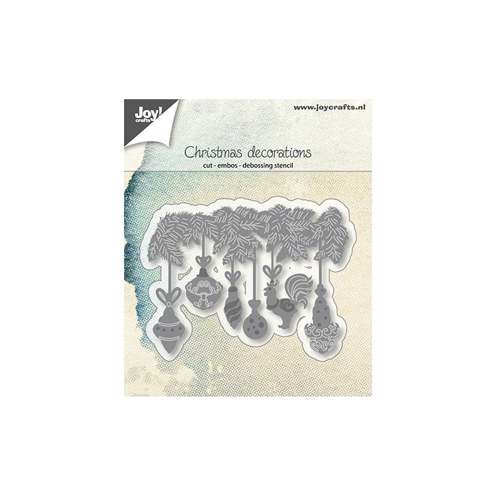 (6002/1346)Cutting, embossing & debossing dies Christmas deco