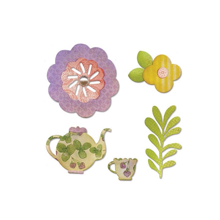 (659119)Thinlits Die Set 6PK - Sweet Girl
