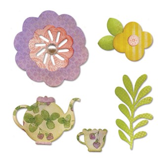 (659119)Thinlits Die Set 6PK - Sweet Girl