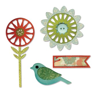(659116)Thinlits Die Set 5PK - So Happy Together