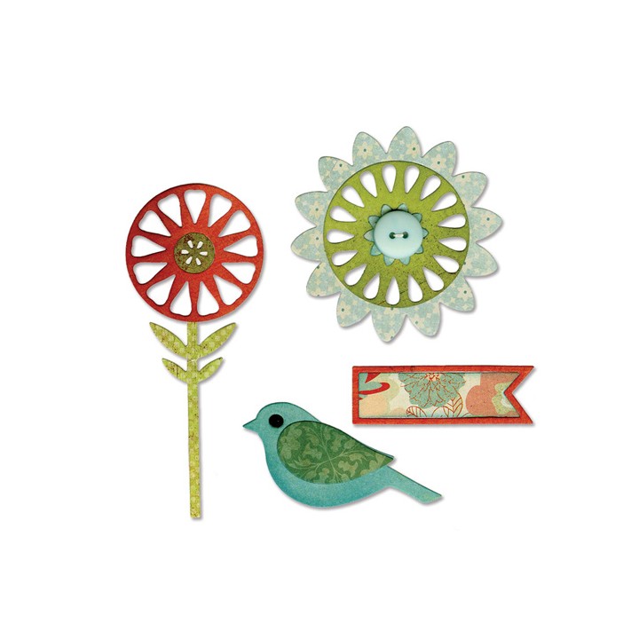 (659116)Thinlits Die Set 5PK - So Happy Together