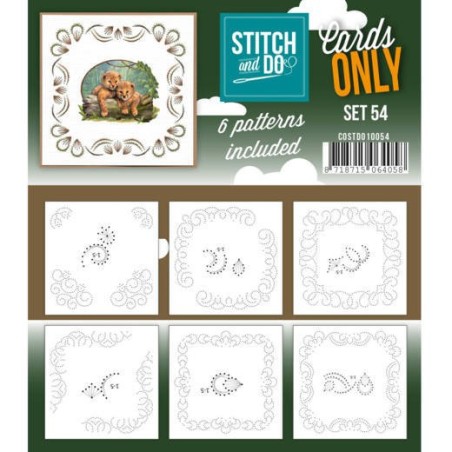 (COSTDO10054)Stitch & Do - Cards only - Set 54