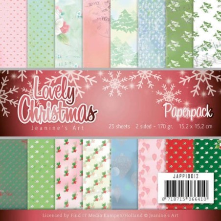 (JAPP10012)Paperpack - Jeanine's Art - Lovely Christmas