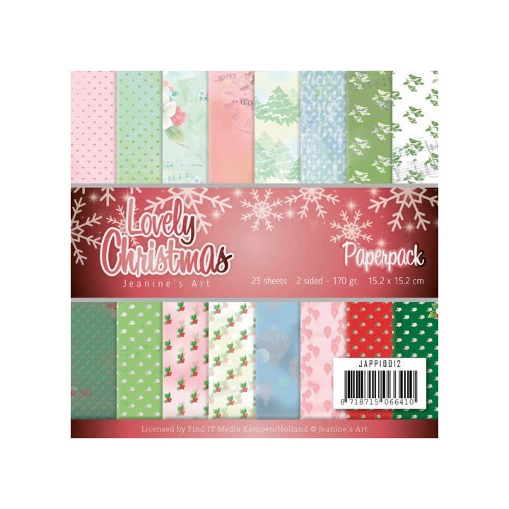 (JAPP10012)Paperpack - Jeanine's Art - Lovely Christmas