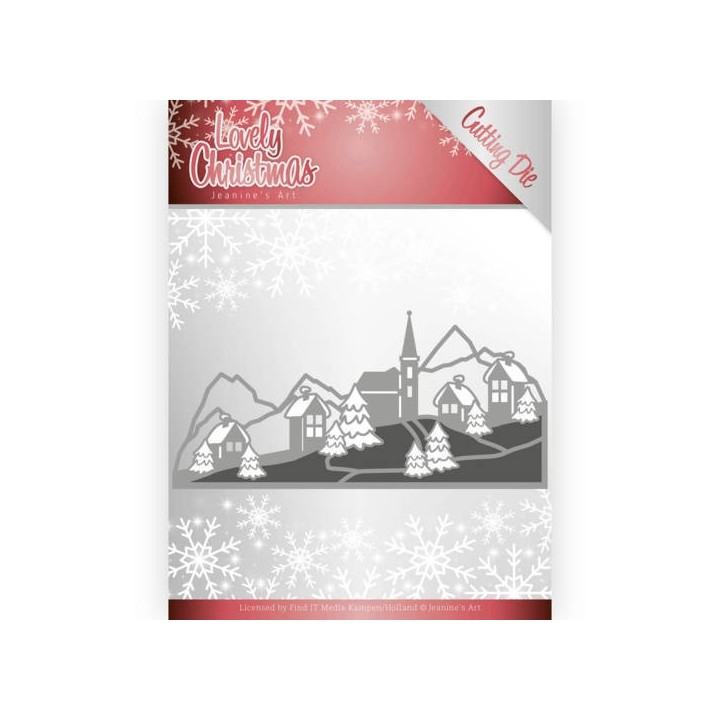 (JAD10079)Dies - Jeanine's Art - Lovely Christmas - Lovely Christmas Landscape