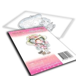 (PD7831)Polkadoodles Winnie Summer Day Clear Stamp