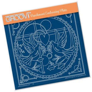 (GRO-CH-41294-03)Groovi Plate A5 TINA'S TURTLE DOVES
