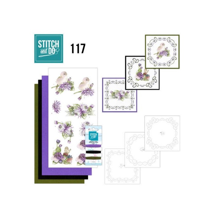 (STDO117)Stitch and Do 117 Chrysanthemum