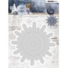 (STENCILSA216)Studio Light Cutting and Embossing Die Snowy Afternoon nr.216