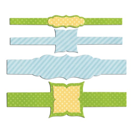 (658614)Framelits Die Set 6PK - Wrappers, Fancy